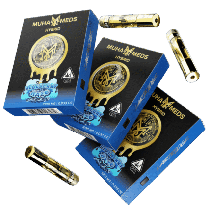 Blueberry Haze Muha Meds Cart 1000MG | Hybrid