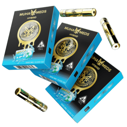 Apple Gelato Ice Muha Meds Cart 1000MG | Hybrid