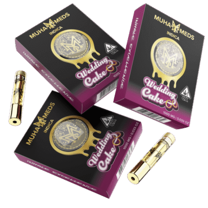 Wedding Cake Muha Meds Cart 1000MG | Indica