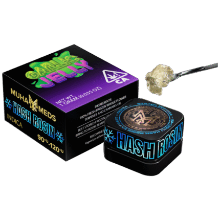 Garlic Jelly Muha Meds Hash Rosin | Indica