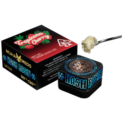 Tropicana Cherry Muha Meds Hash Rosin | Sativa