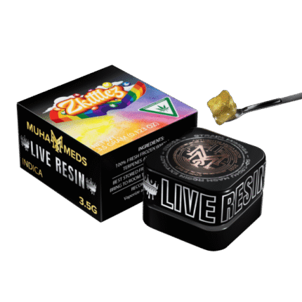 Zkittlez Muha Meds Live Resin | Indica