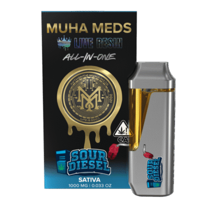 Sour Diesel Muha Meds Disposable Live Resin 1000MG | Sativa