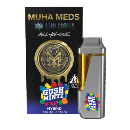 Gush Mints Muha Meds Disposable Live Resin | Hybrid